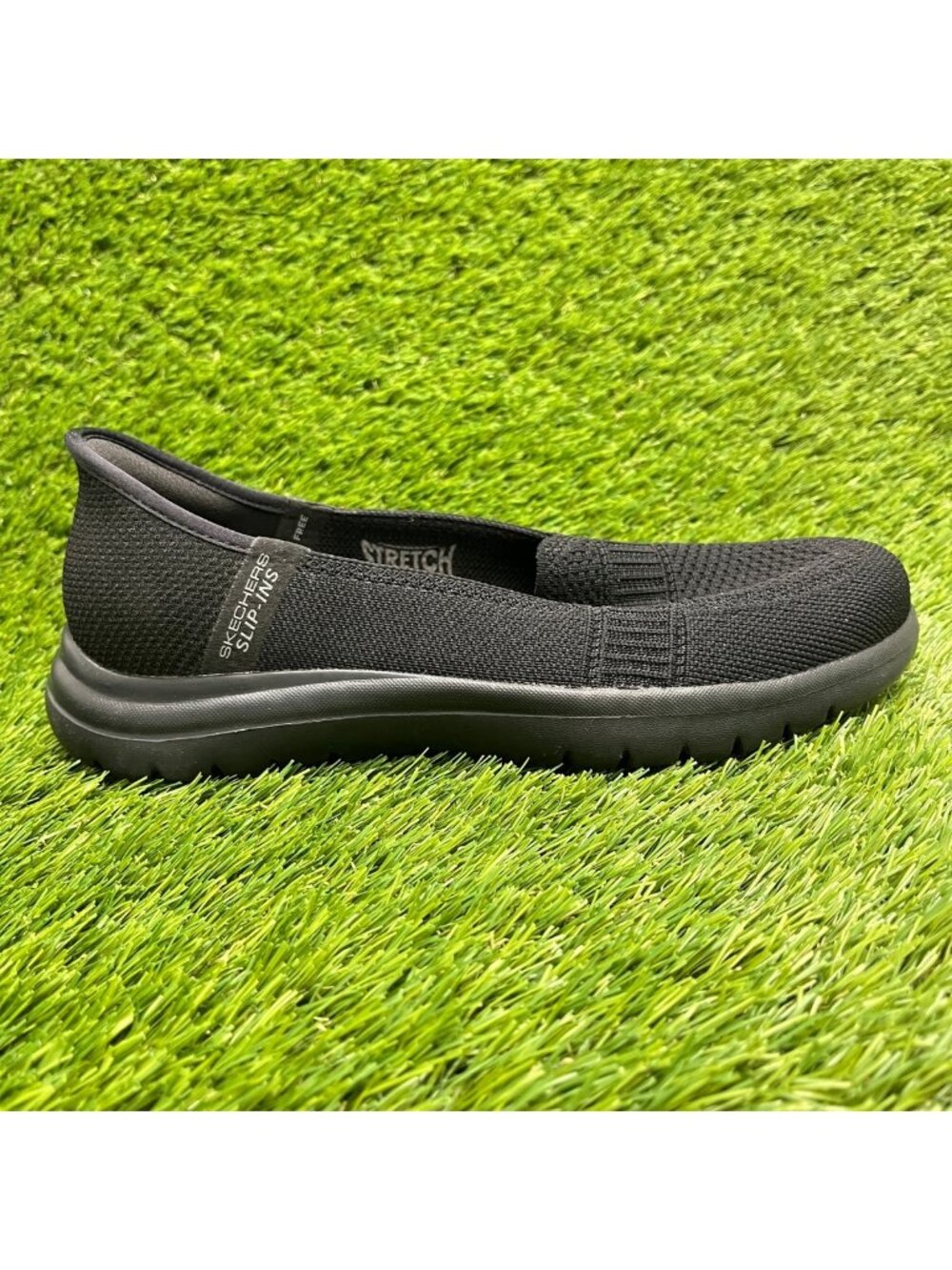 Skechers On The Go Flex Camellia Womens Size 7.5 Black Walking Slip On Shoes